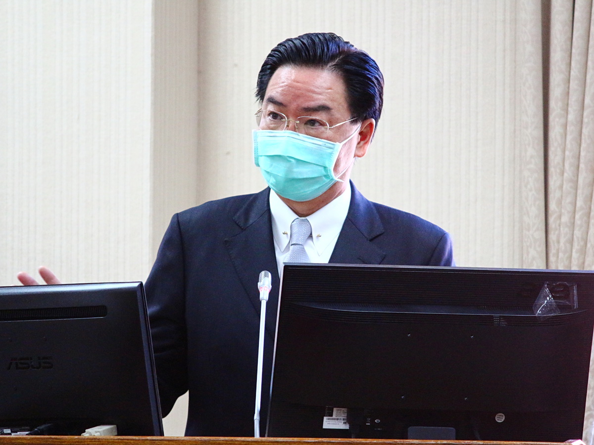 外交部長吳釗燮在立法院外交委員會表示，我與宏都拉斯維持非常良善的溝通關係，邦交沒有問題 (央廣檔案/記者王照坤 攝)