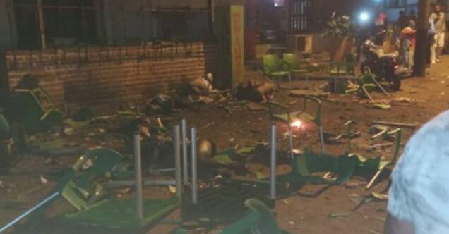 民主剛果自殺炸彈攻擊，至少6人身亡。(圖:推特)