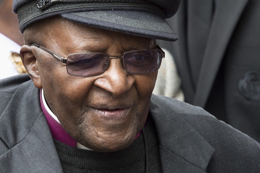 南非大主教屠圖(Desmond Tutu)26日辭世。 (AFP)