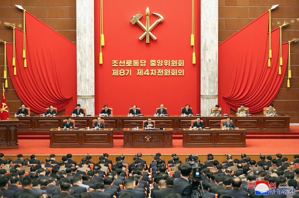 北韓領導人金正恩本週召開執政的北韓勞動黨重要會議。(AFP)