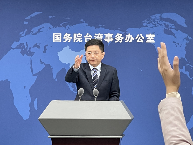 中國國台辦發言人馬曉光 (圖：中央社)