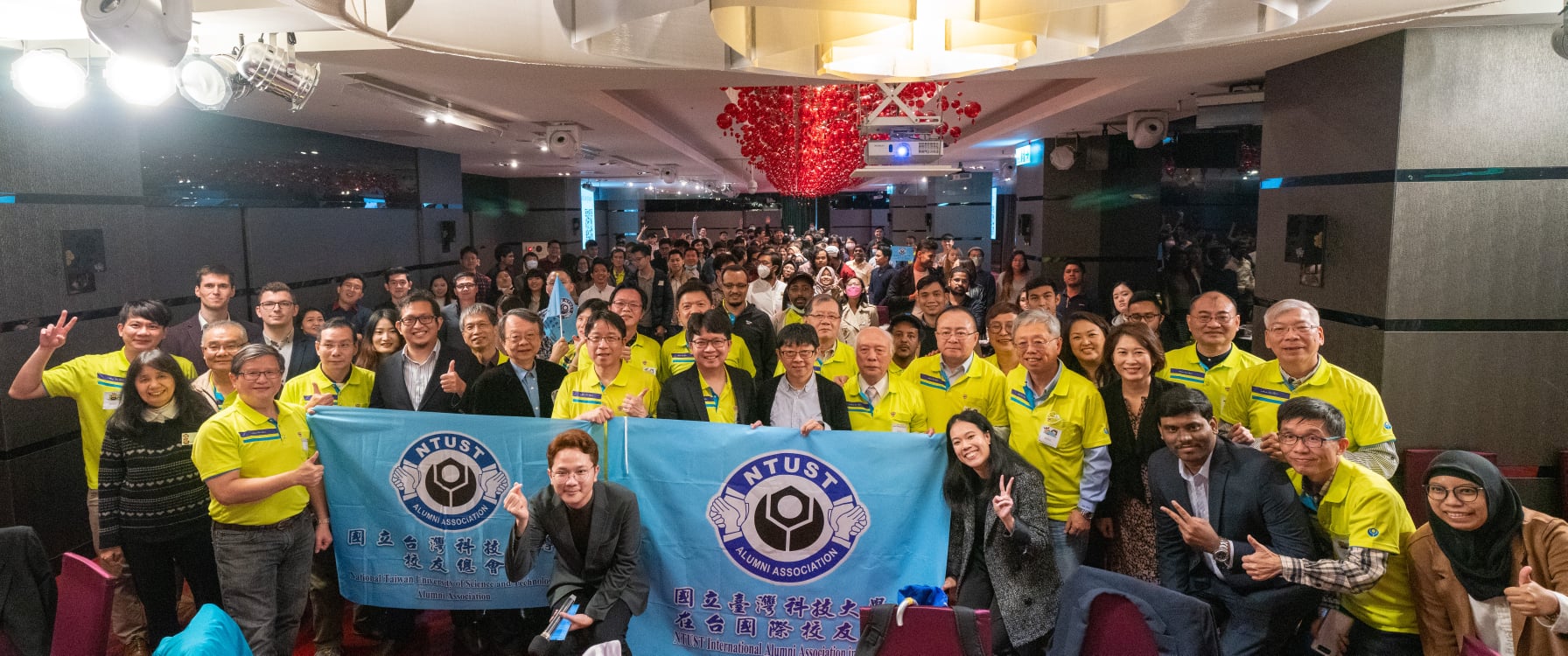 台灣科技大學成立「在台國際校友會」。(台科大提供)