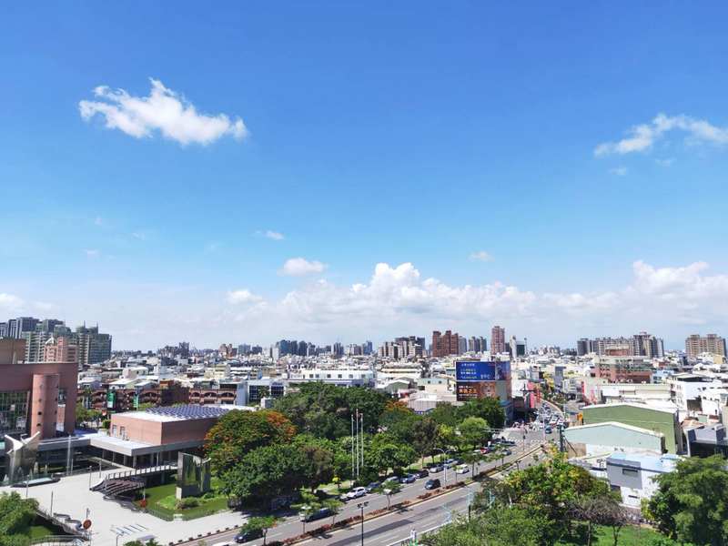 全台明天起一連3天空氣品質擴散影響區都是良好或普通等級。(圖：中央社)