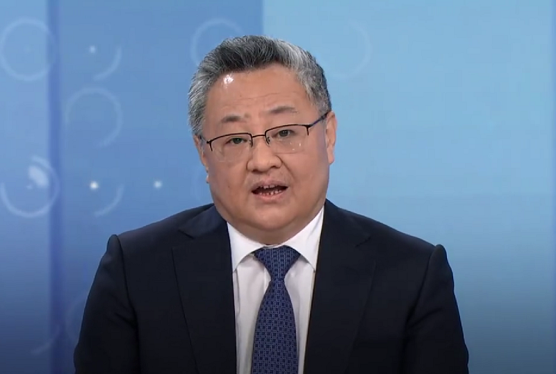 中國常駐聯合國代表傅聰。(圖擷自微博)