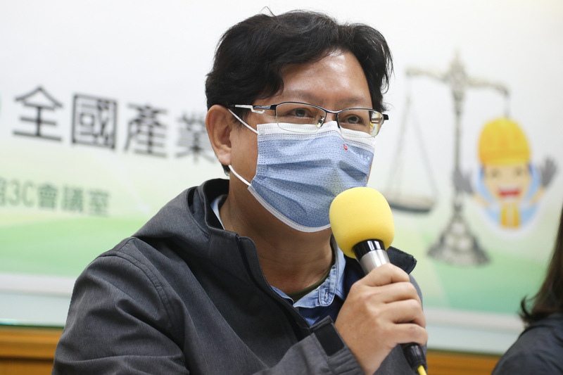 台灣勞工陣線秘書長孫友聯。 (資料照片／中央社)