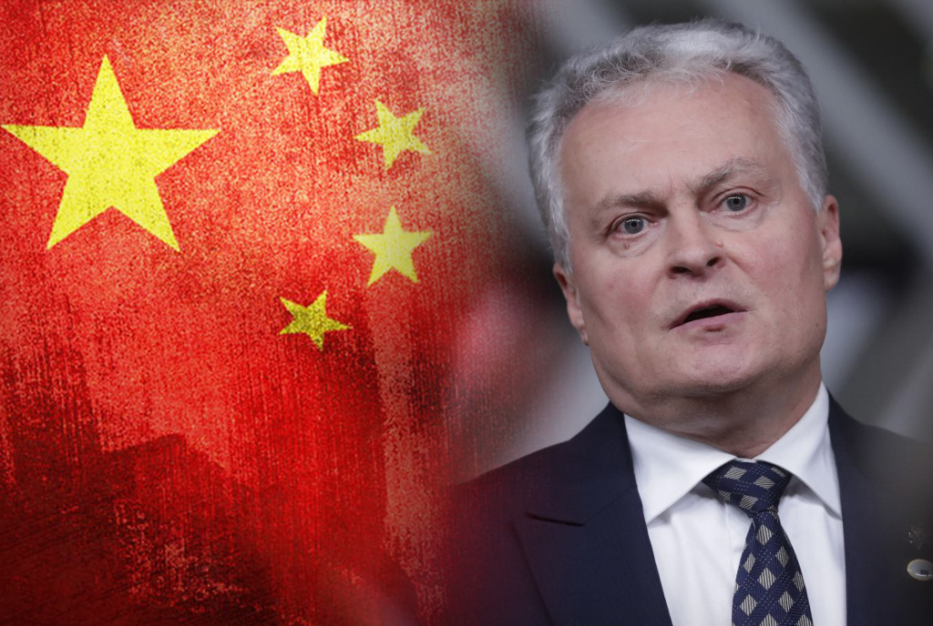 立陶宛總統瑙賽達針對台灣代表處的看法，恐怕重點不純粹是立台、立中關係，更多的是立陶宛內部的政治問題。(AFP)