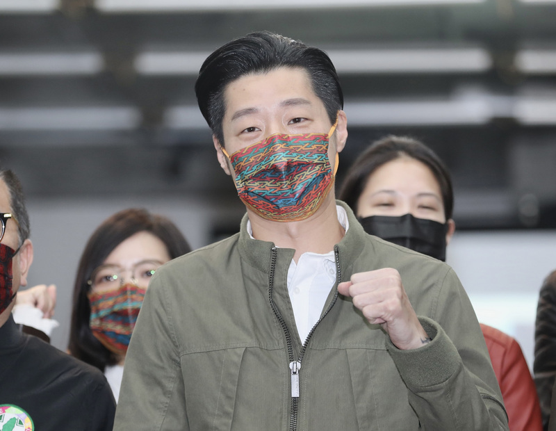 無黨籍立委林昶佐罷免案9日投開票，最終罷免案未過關，林昶佐晚間發表談話，感謝支持者讓他守住中正、萬華區。(圖：中央社)