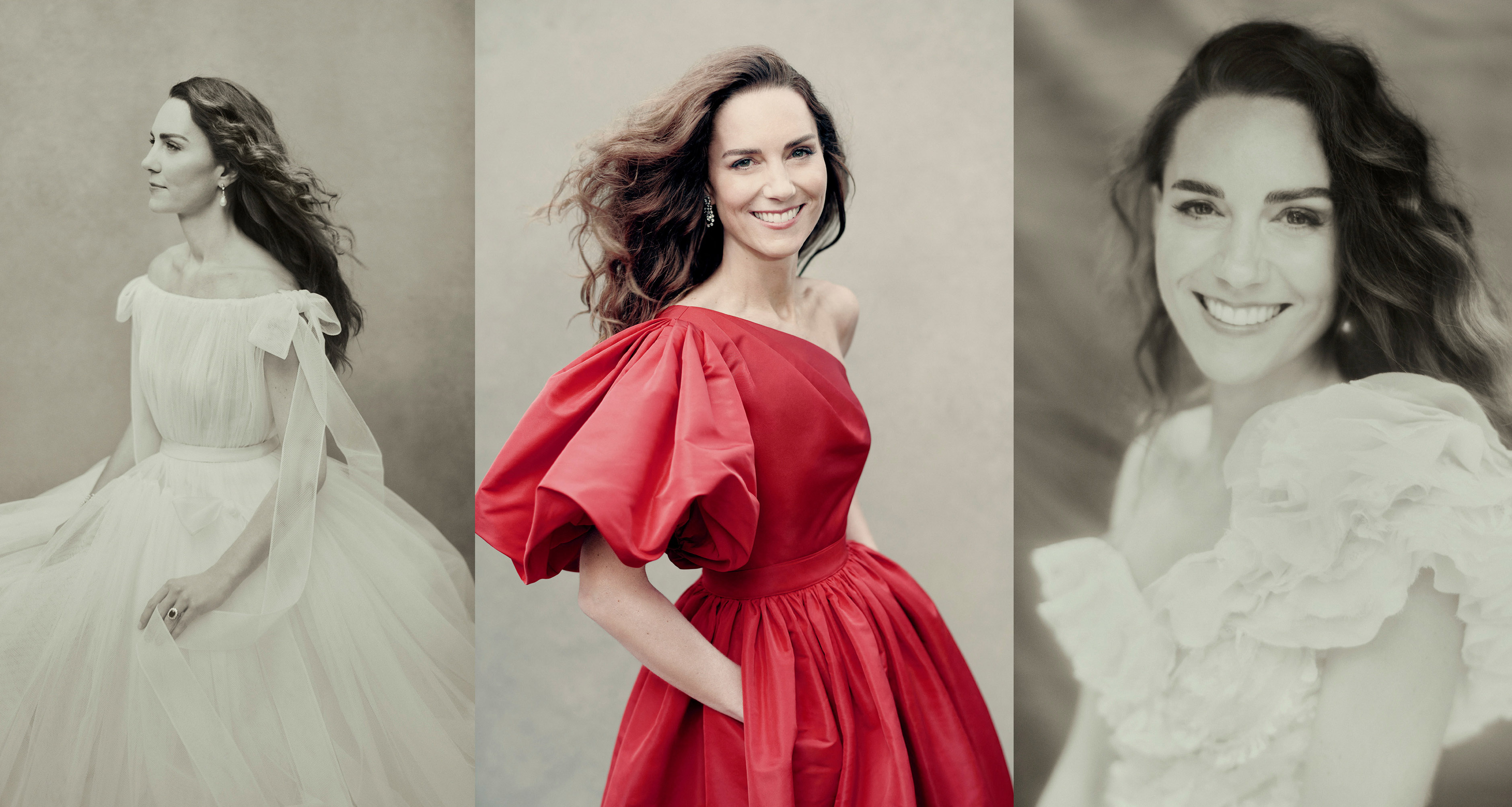 英國王室8日公布威廉王子愛妻劍橋公爵夫人凱特(Kate)的3張新肖像照，紀念她的40歲生日。(路透社/達志影像)