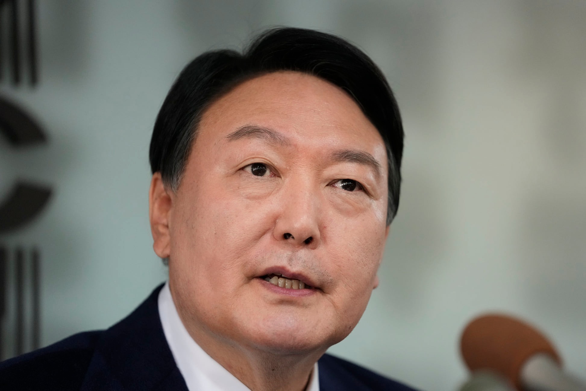 南韓總統尹錫悅。(美聯社/達志影像)