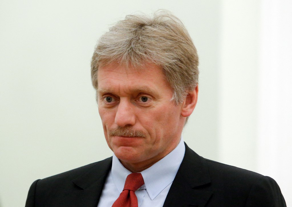 克里姆林宮發言人培斯科夫(Dmitry Peskov) (AFP)