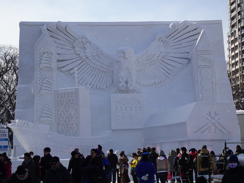 日本北海道札幌市原訂2月初舉辦札幌雪祭（冰雪節），但受到COVID-19疫情影響，主辦單位打算取消。(圖：中央社)