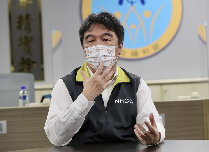中央流行疫情指揮中心醫療應變組副組長王必勝。 (圖：中央社)
