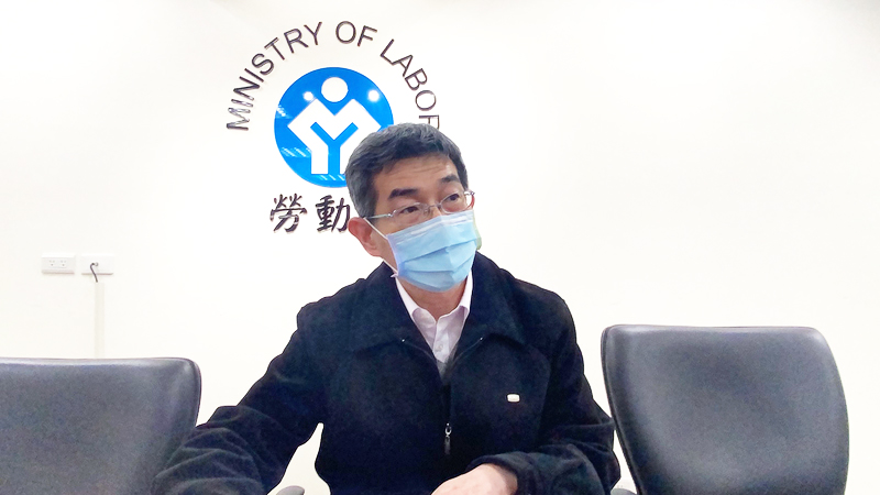 勞動部勞動條件及就業平等司司長黃維琛 (資料照片／中央社)
