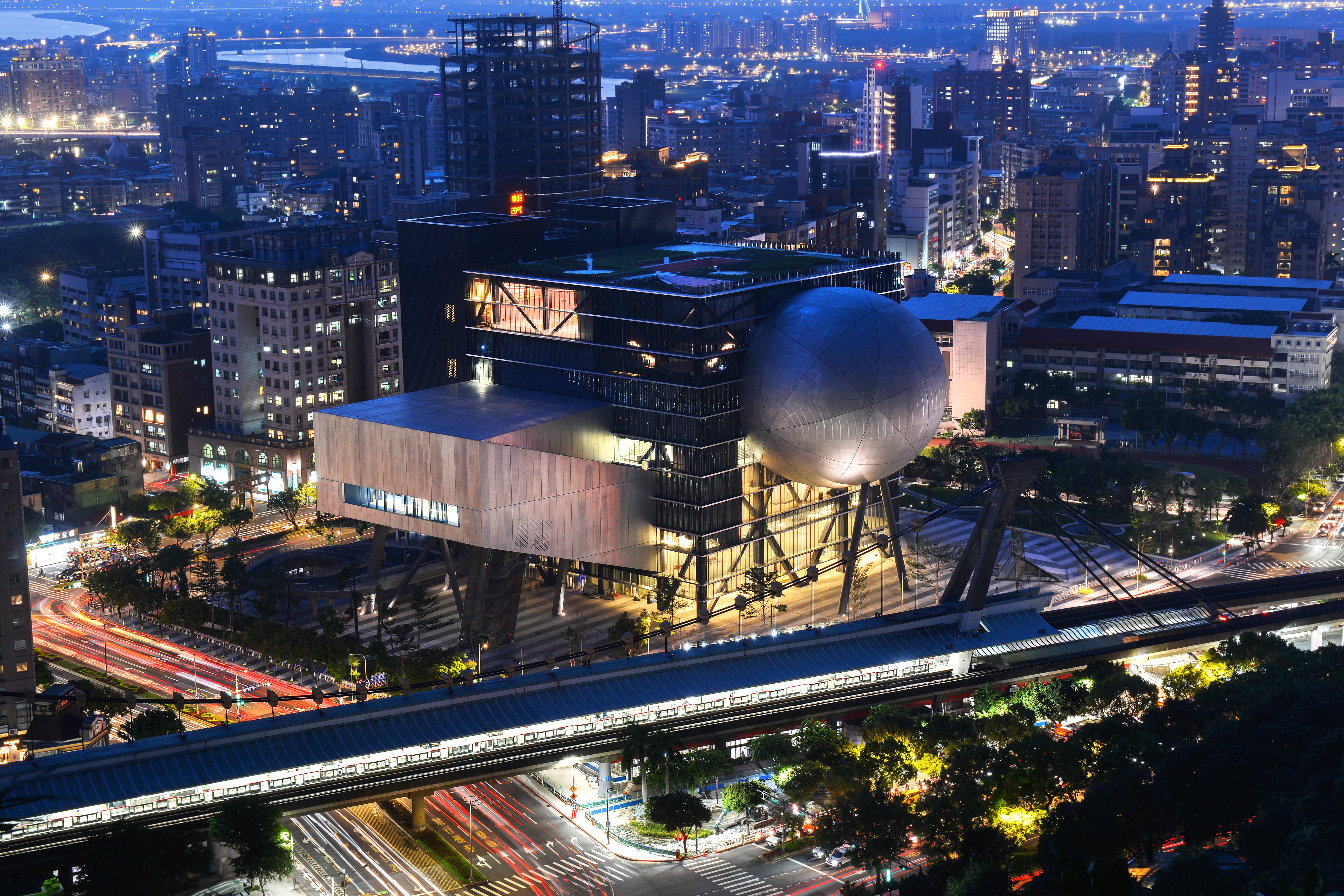 台北表演藝術中心將成台灣新的表演藝文新地標。(林軒朗 攝／北藝中心提供)