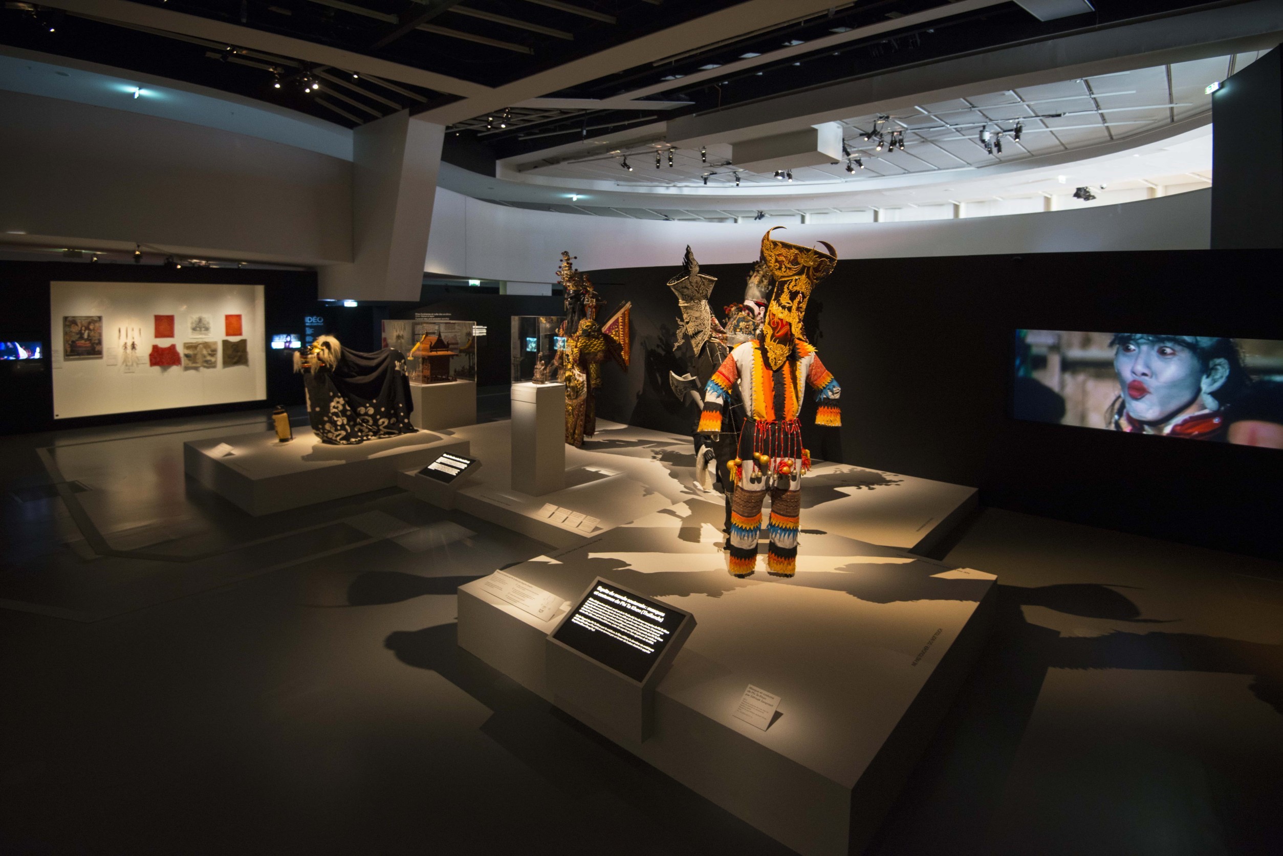 台南市美術館今年六月將迎來與法國凱布朗利國家博物館合作的「亞洲的地獄與幽魂」特展。(南美館提供)