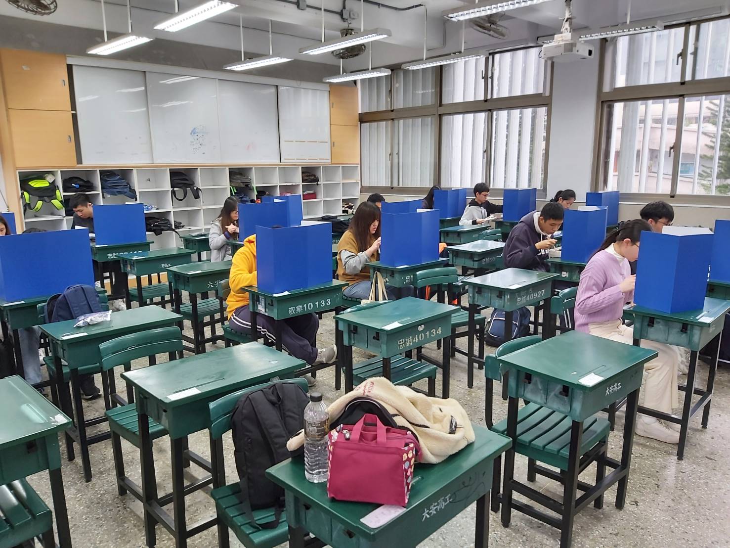 大考中心強調，學測會在各項防疫措施中持續進行。(大考中心提供)