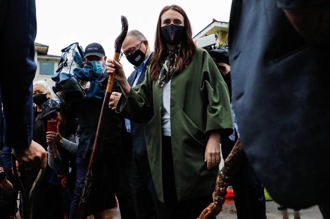 這就是人生！紐西蘭總理婚禮因疫情爆發喊停(圖取自阿爾登臉書)