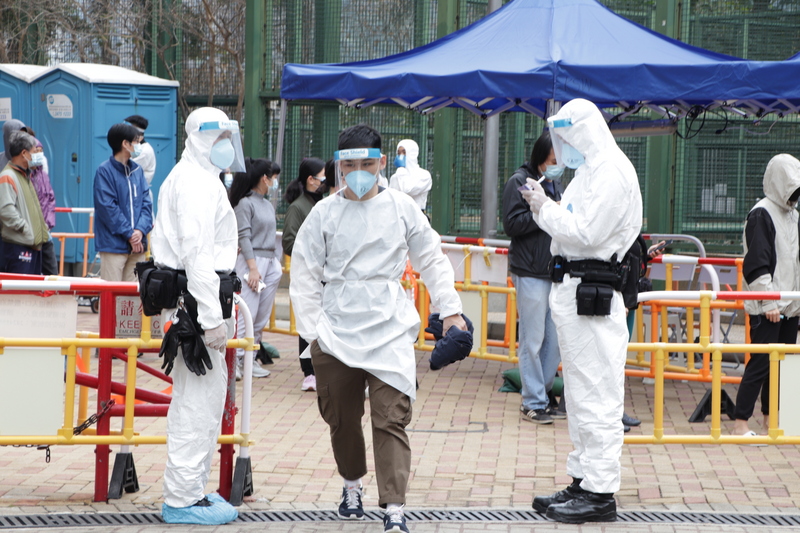 林鄭月娥：香港當前將堅持動態清零 (圖：中央社)