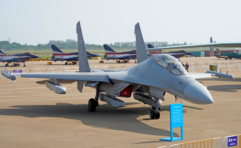共軍殲16D同型機。 (資料照片/國防部)