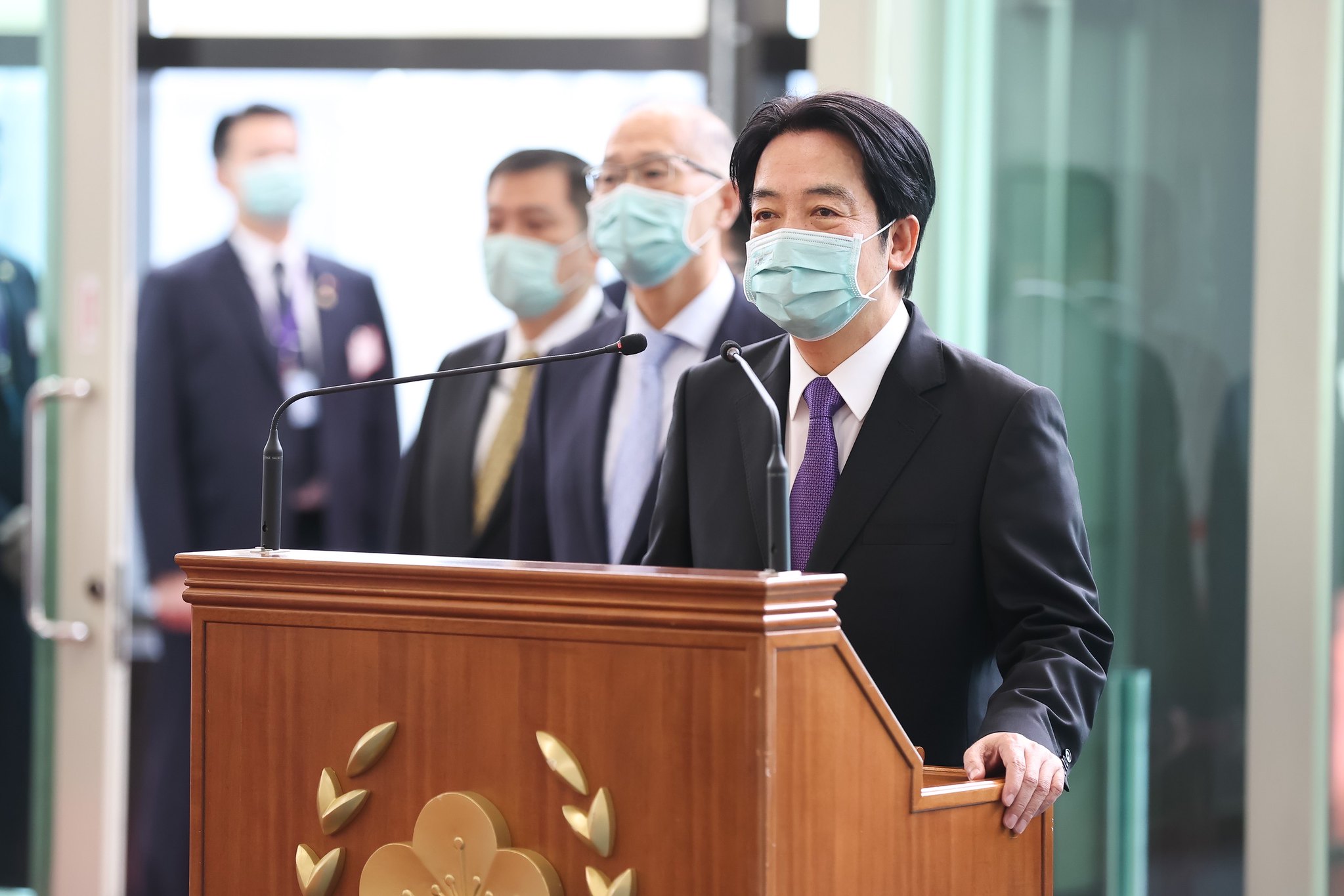 副總統賴清德25日啟程赴宏都拉斯訪問。 (圖:總統府)