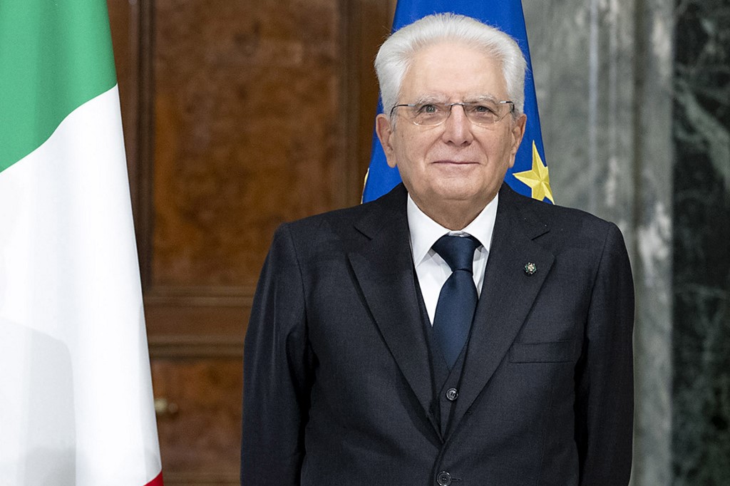 義大利總統馬達雷拉(Sergio Mattarella)(AFP)