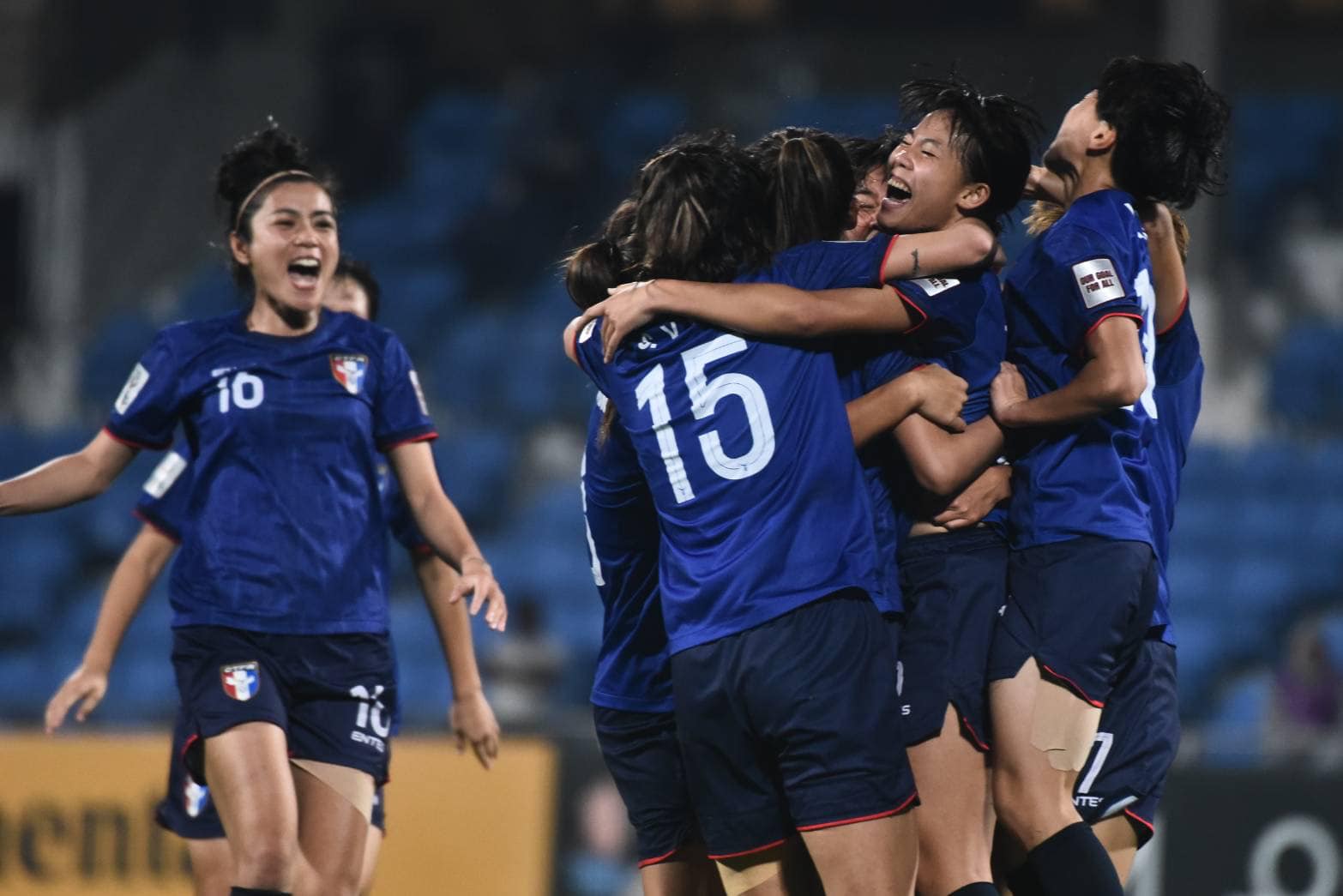 外交部：台灣女足8人染疫皆輕症  6日賽後專機返國。(圖：蔡英文總統臉書)