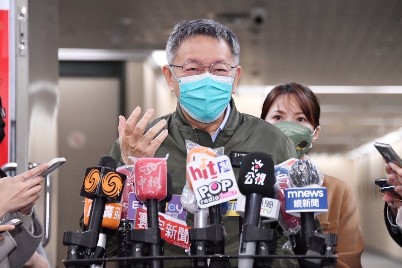 對於福島食品解禁，台北市長柯文哲認為沒有什麼問題，但必須嚴格執行各項配套。(北市府提供)