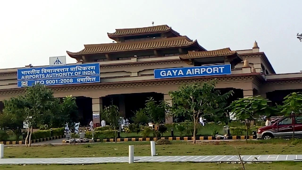 印度教聖城加雅（Gaya）國際機場。 (網路圖片)