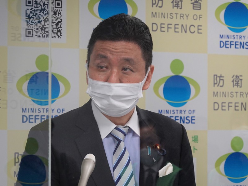 日本防衛大臣岸信夫 (資料照片/中央社)
