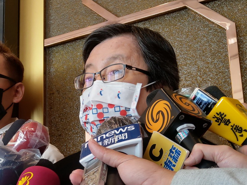 台日關係協會會長邱義仁18日受訪表示，日方建議重啟台日經濟夥伴委員會相當重要 (央廣記者王照坤 攝)
