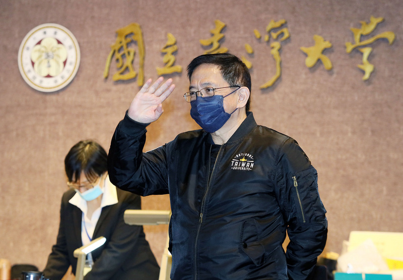 台灣大學校長管中閔（前）宣布不爭取續任，任期到2023年1月7日。 (圖：中央社)