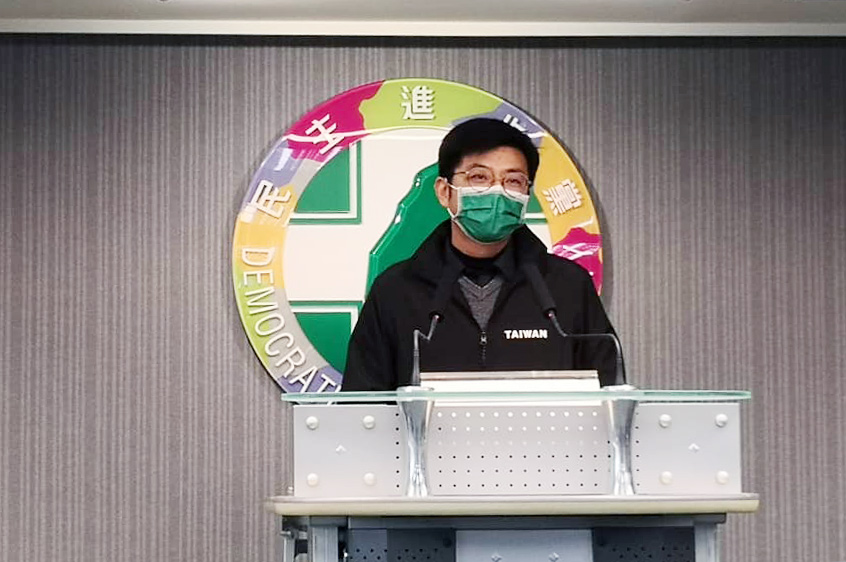 民進黨發言人周江杰會後轉述指出，中常會上也通過提請任命2022年直轄市長暨縣市長、直轄市議員初選民意調查委員會委員。（劉玉秋 攝）