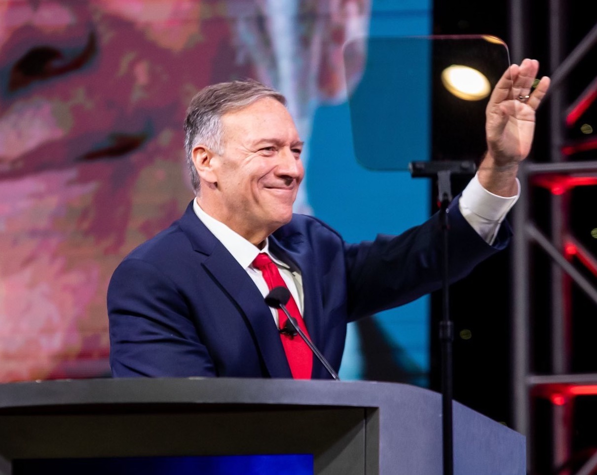 美國前國務卿蓬佩奧（Mike Pompeo）。(圖：蓬佩奧推特)