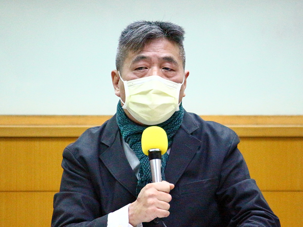 國防安全研究院國防戰略與資源研究所所長蘇紫雲25日表示，俄烏事件對台灣的啟示，就是只有展現自我防衛意志，才能在國際現實下得到更多支持 (央廣記者王照坤 攝)