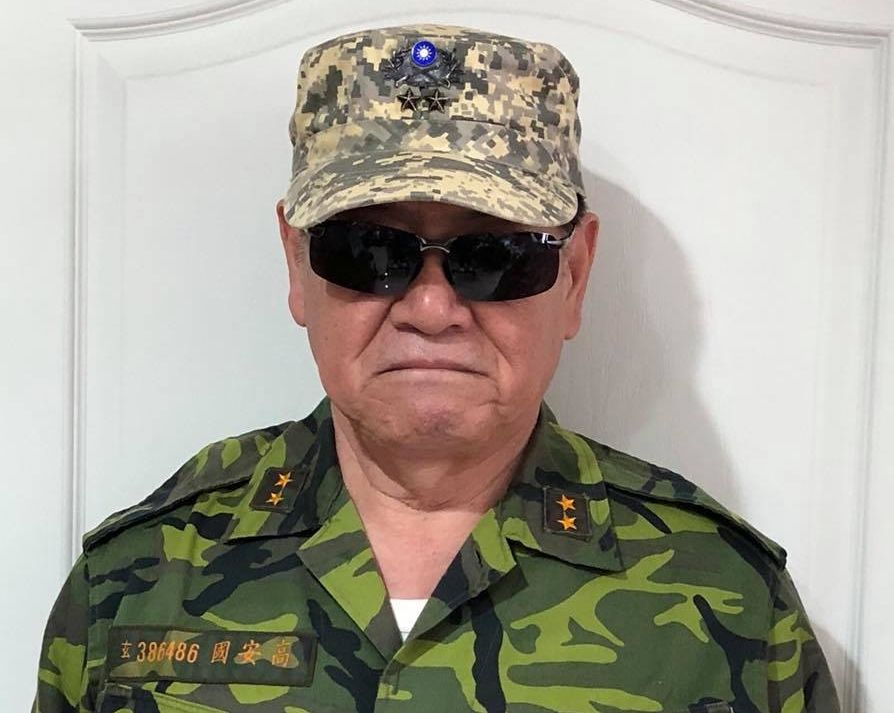 陸軍退役中將高安國。 (圖:取自臉書)