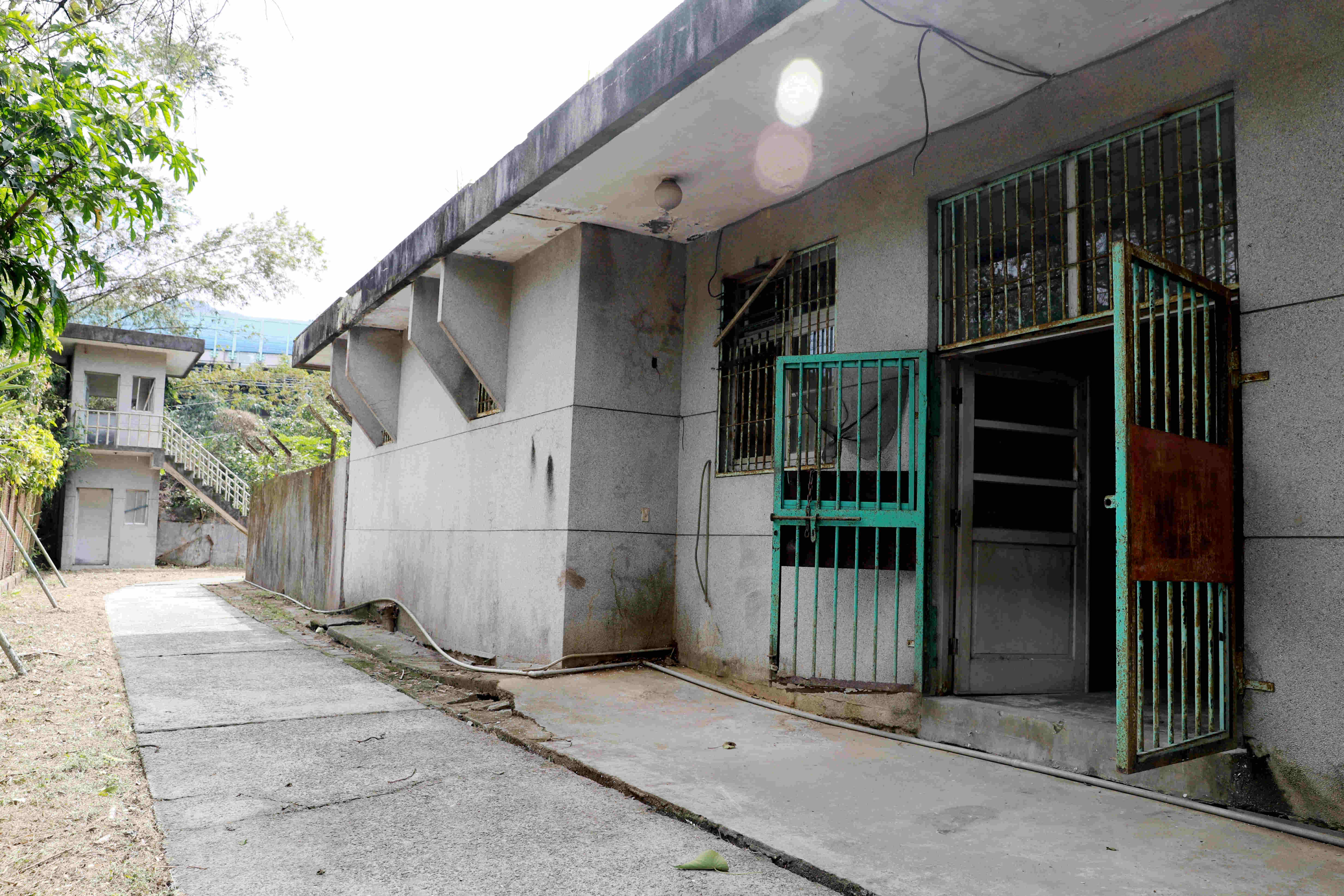 不義遺址安康接待室建物外觀。(文化部提供)