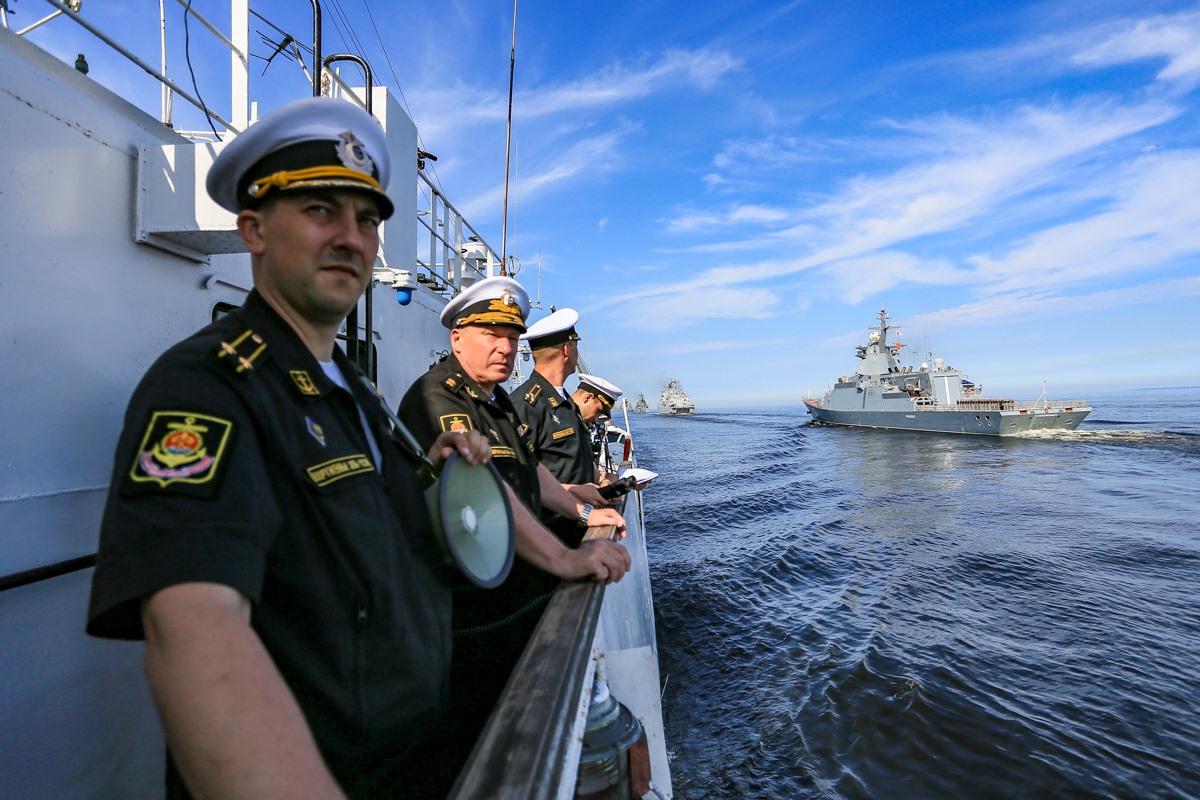 據外媒報導，俄羅斯的核飛彈部隊以及北方艦隊與太平洋艦隊已被置於增強戰鬥任務中。圖為俄國海軍。(資料照/翻攝自俄羅斯國防部臉書)