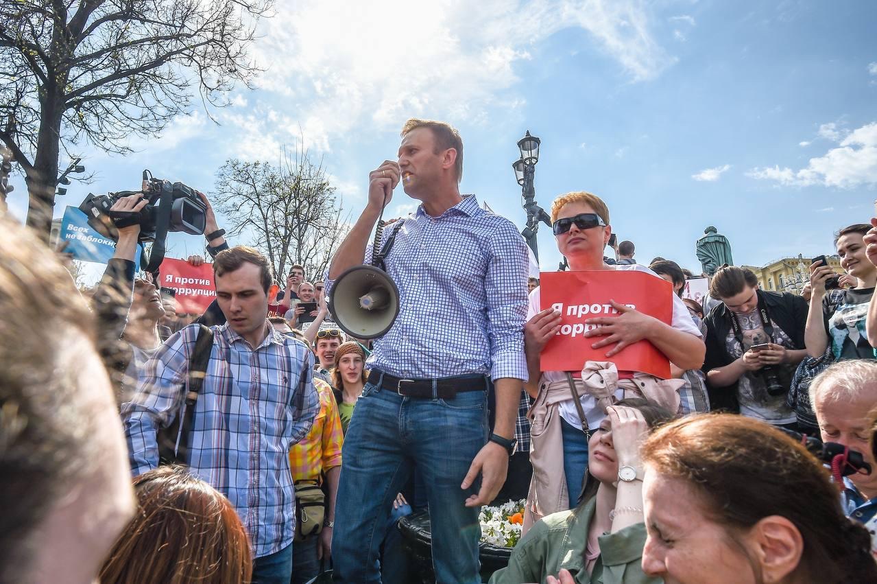 目前遭到監禁的俄羅斯反對派領袖納瓦尼(Alexei Navalny)，透過他的Instagram帳戶呼籲俄羅斯民眾，13日星期天在莫斯科和其他城市舉行反戰示威。(圖：納瓦尼臉書)