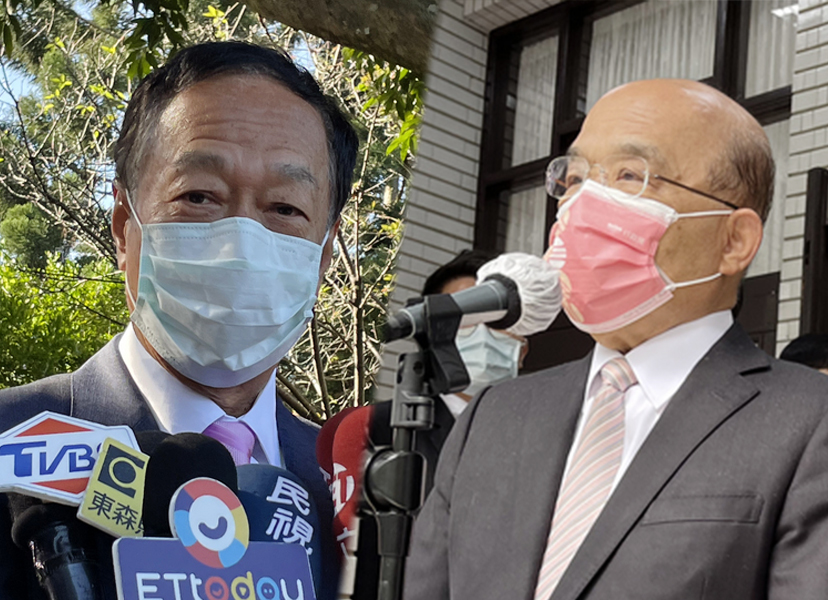 郭台銘籲召開高層能源會議，蘇貞昌：「各界好的卓見都會謙卑傾聽」 (資料照/中央社)