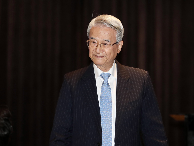 新光人壽慈善基金會董事長吳東進。(圖:中央社)