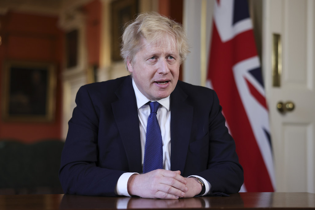 包含英國首相強生在內等多名英國政府成員，遭俄羅斯列入禁止入境名單。 (圖：英國政府)