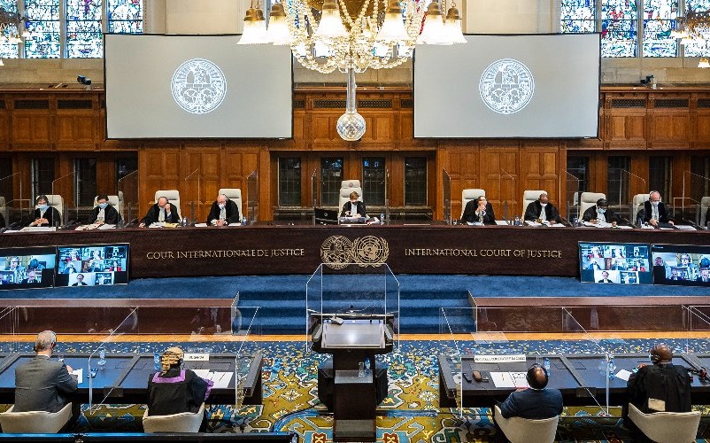 聯合國國際法院(ICJ) 裁定烏克蘭勝訴，俄羅斯必須立即停止入侵。(圖：ICJ推特)