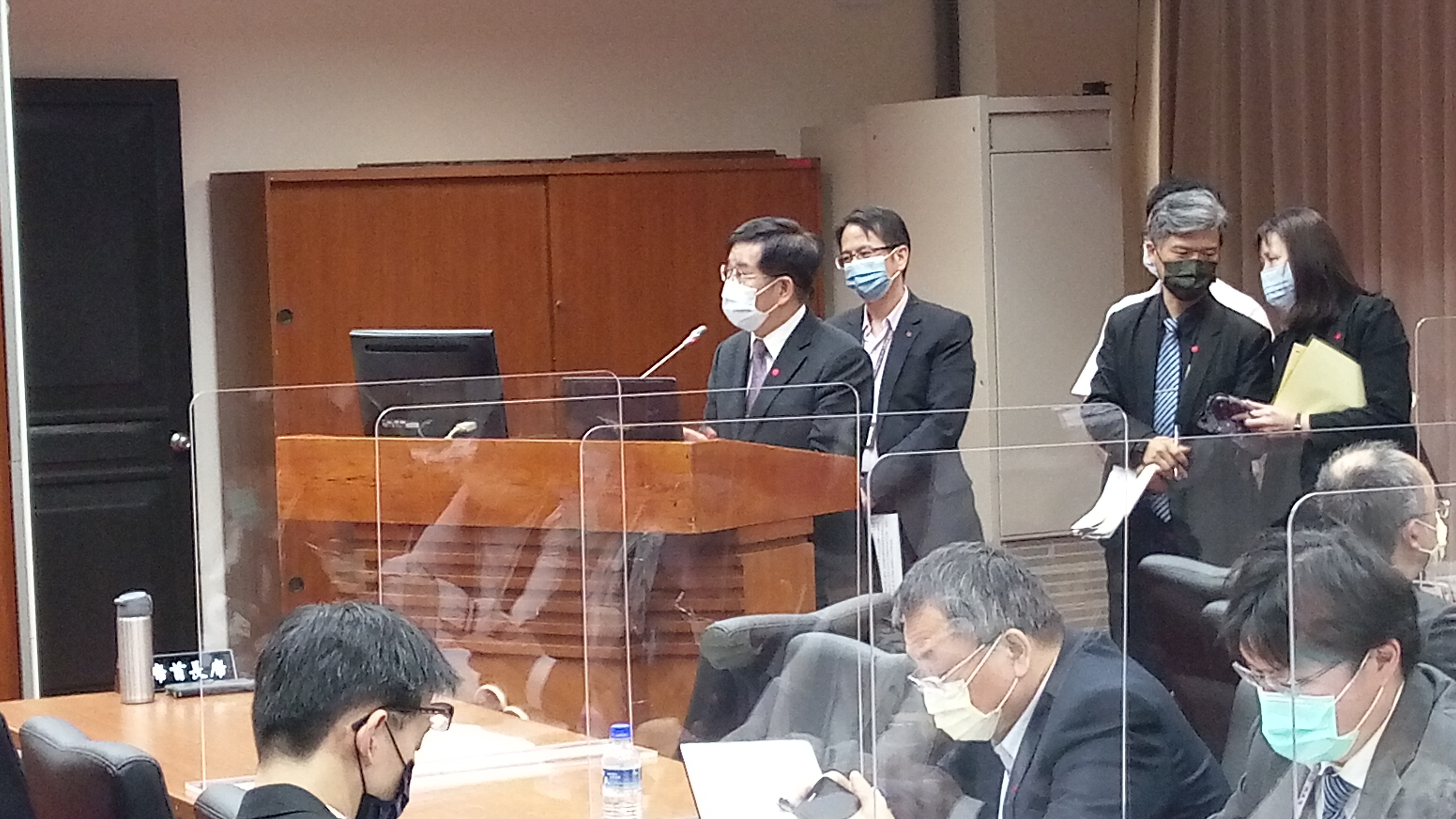 教育部長潘文忠在立法院教育及文化委員會備詢。(陳國維 攝)