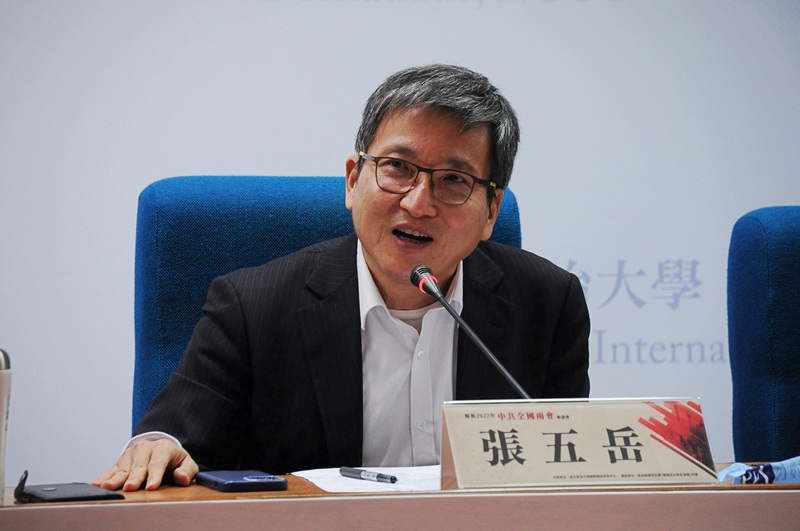 淡江大學中國大陸研究所副教授張五岳。(資料照／中央社)