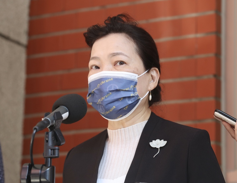 經濟部長王美花在立法院受訪。(資料照片/中央社)