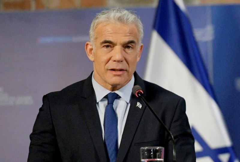 以色列總理拉皮德(Yair Lapid)。 (圖:推特)