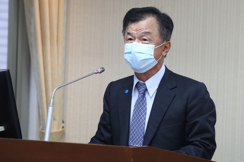 陸委會主委邱太三（圖）赴立法院內政委員會備詢時表示，台灣駐澳門官員已經獲得新簽證。資料照片。 (圖：中央社)