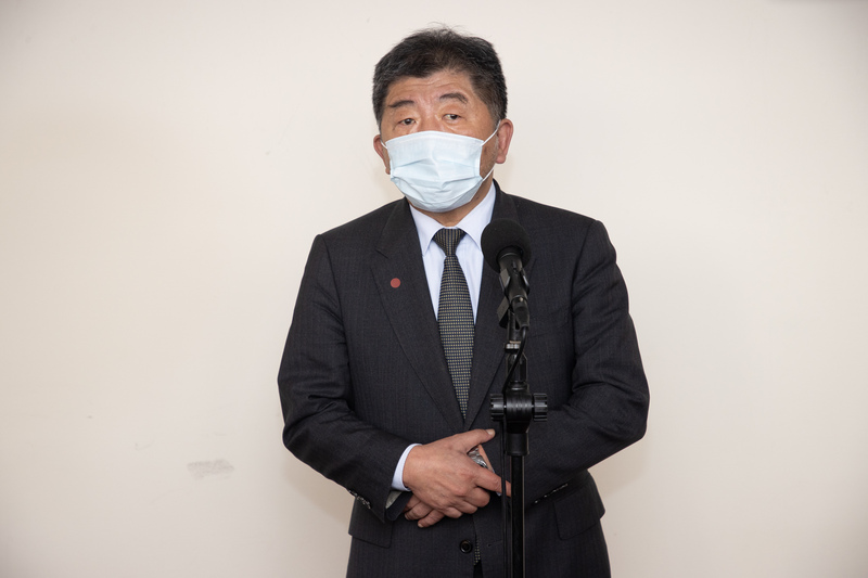 台北市長選舉，衛福部長陳時中（圖）的參選動向受到矚目。 (資料照片／中央社)