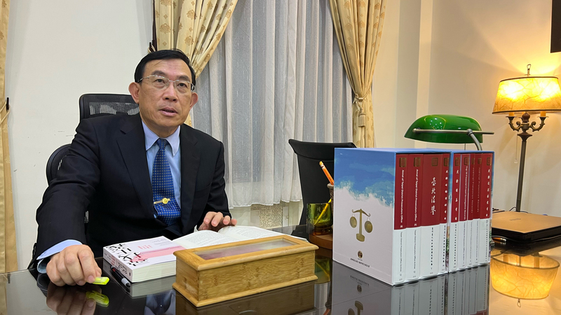 台灣高等檢察署檢察長邢泰釗（圖）將出任最高檢察署檢察總長。 (圖：中央社)