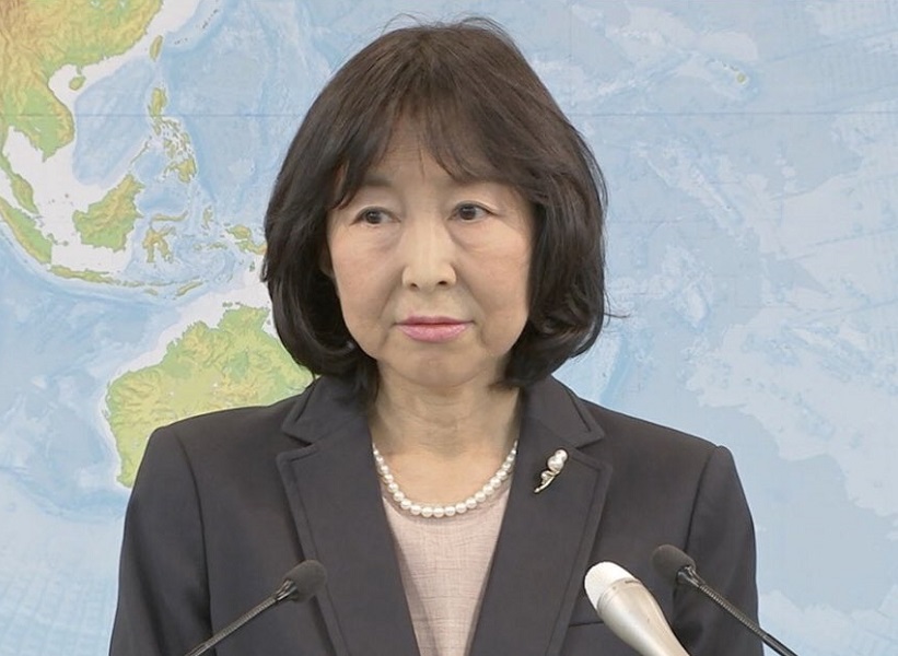 日本外務省發言人小野日子8日表示，日本已要求驅逐8名俄羅斯駐日本大使館外交官以及俄羅斯聯邦貿易代表辦公室的官員。(圖取自推特)
